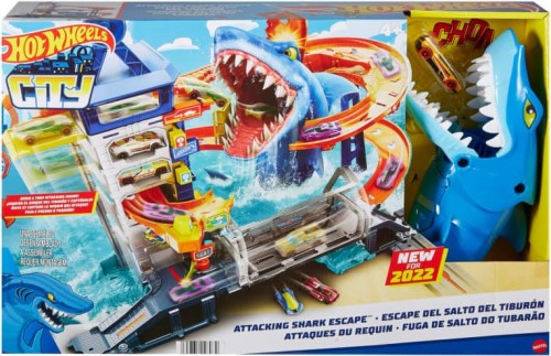 Hot Wheels Attacking Shark Escape HDP06