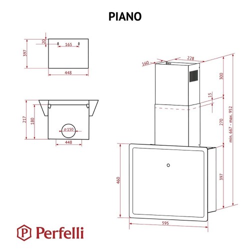 Perfelli Piano Bianca