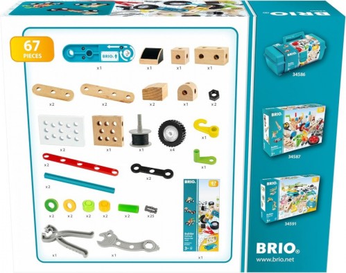 BRIO Builder Pull Back Motor Set 34595