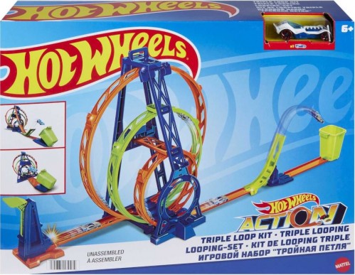 Hot Wheels Triple Loop Kit HMX37