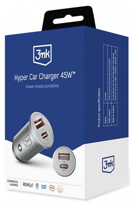 3MK Hyper Car Charger 45W