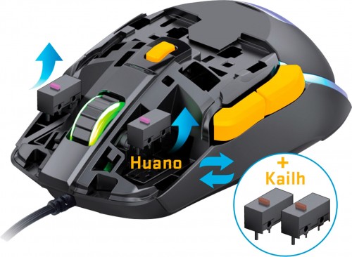 Yenkee Modular Wired Gaming Mouse Marksman