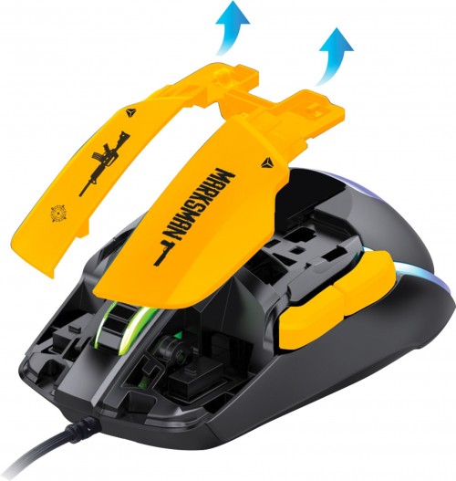 Yenkee Modular Wired Gaming Mouse Marksman