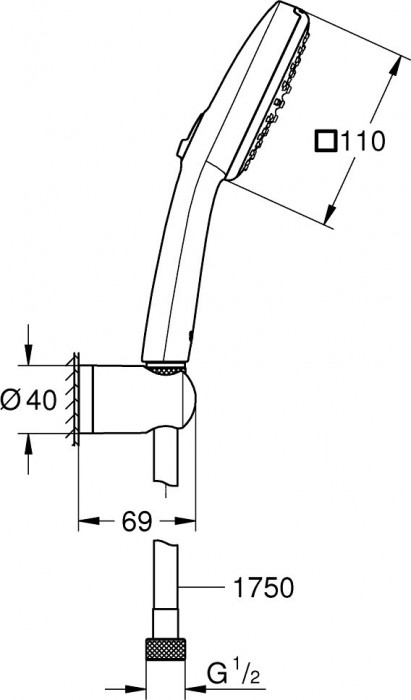 Grohe Vitalio Comfort 110 26399001