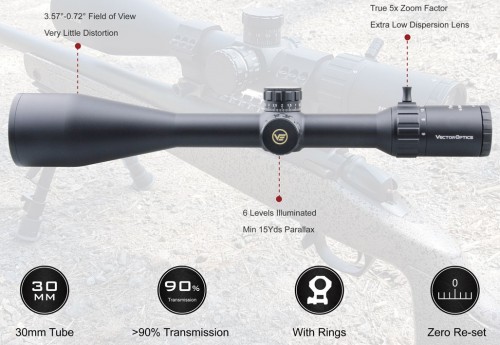 Vector Optics Paragon 6-30x56 VPA-2