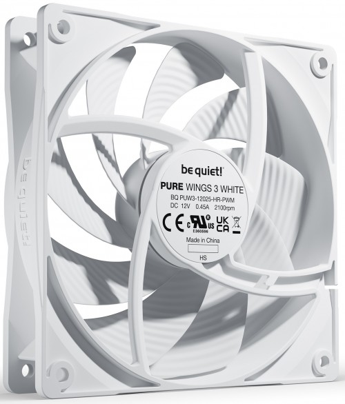 be quiet! Pure Wings 3 120 PWM High-Speed White
