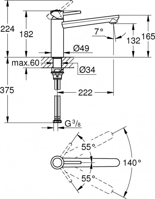 Grohe BauClassic 30576000