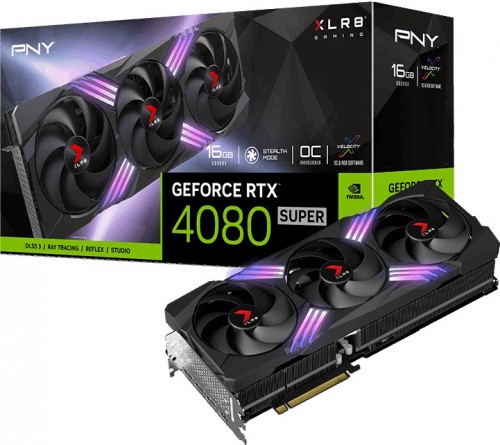 PNY GeForce RTX 4080 SUPER 16GB XLR8 VERTO EPIC-X RGB