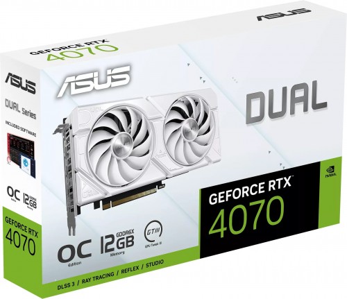 Asus GeForce RTX 4070 Dual EVO White OC 12GB