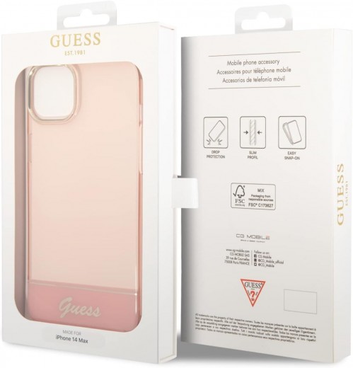 GUESS Translucent for iPhone 14 Plus