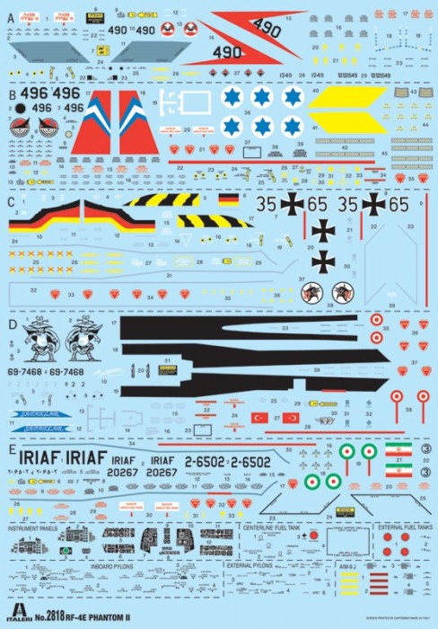 ITALERI RF-4E Phantom II (1:48)