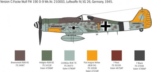 ITALERI FW 190 D-9 (1:72)