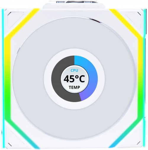 Lian Li Uni Fan SL120 LCD RGB 3-pack White
