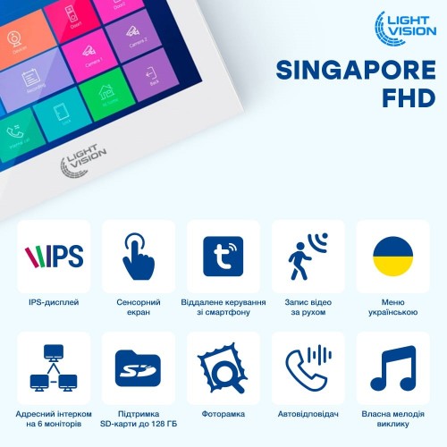 Light Vision SINGAPORE (AI) 10″ Wi-Fi FHD