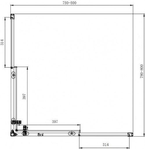 Dusel A-513H 80x80