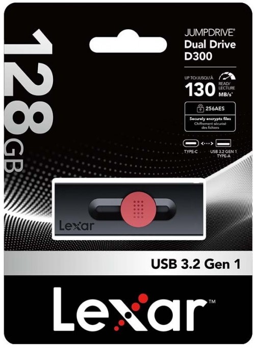 Lexar JumpDrive Dual Drive D300