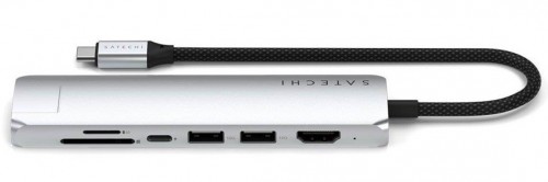 Satechi 7-in-1 USB-C Slim Multiport Adapter with Ethernet