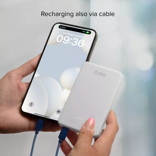 SBS Wireless Magnetic Power Bank 20W 5000