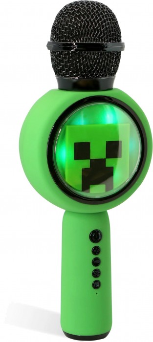 OTL Minecraft Creeper PopSing LED Light Up Wireless Karaoke