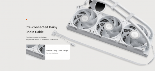PCCooler DA360 Pro ARGB Digital White