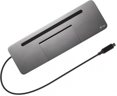 i-Tec USB-C Metal Ergonomic 4K 3x Display Docking Station wi