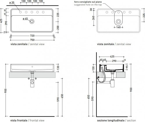 Flaminia Miniwash MW75PR