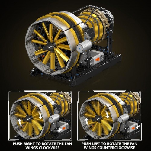 Mould King Aircraft Engine 10141