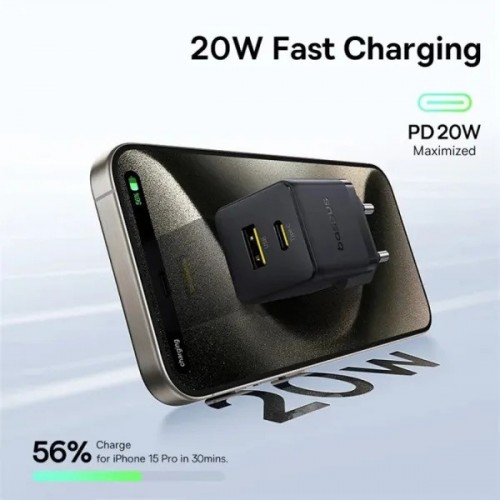 BASEUS Palm Fast Charger C+U 20W