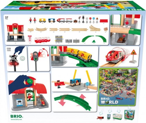 BRIO Central Station Set 33989