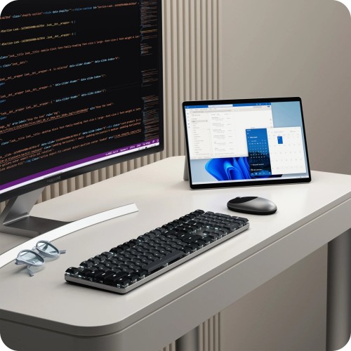 Satechi SM3 Slim Mechanical Backlit Bluetooth Keyboard