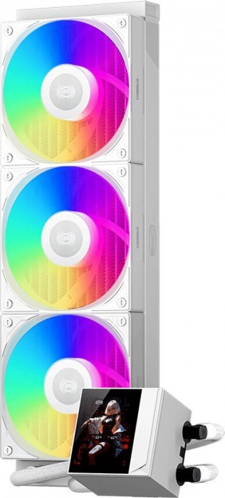 PCCooler DC360 Pro ARGB Display White