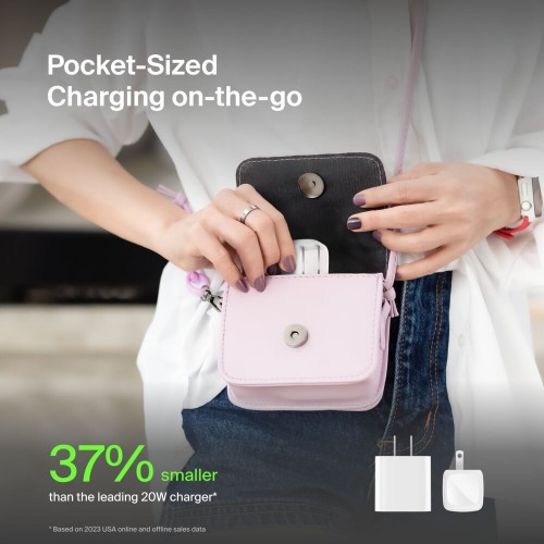 Belkin BoostCharge Compact USB-C Charger 20W
