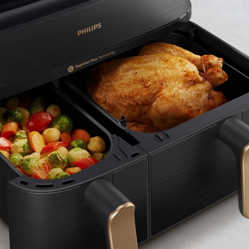 Philips 5000 Series Steam Airfryer Dual Basket NA552/00