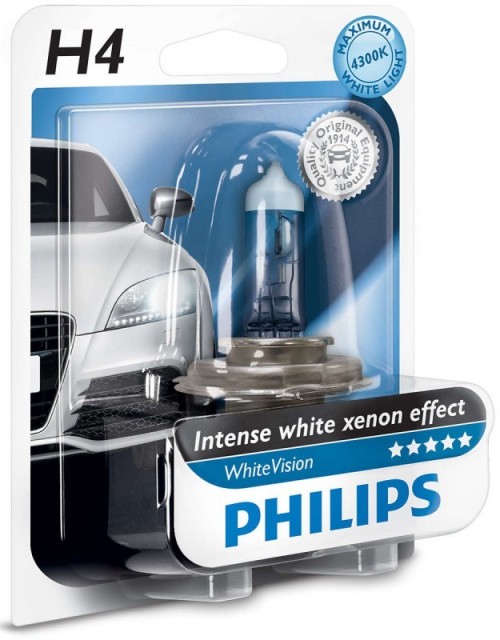 Philips H4 WhiteVision