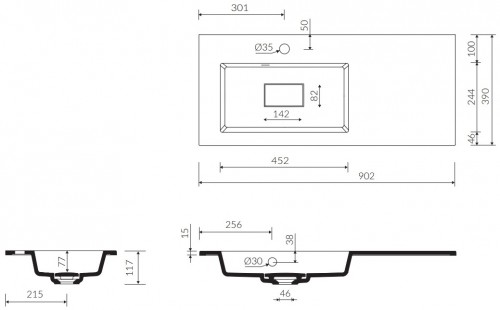 Marmorin Lira 90L/R 640090720