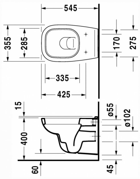 Duravit D-Code 453509