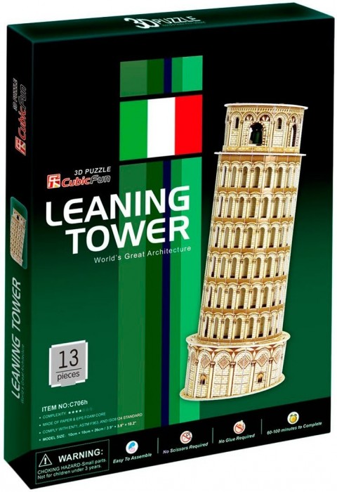 CubicFun Leaning Pisa Tower C706h