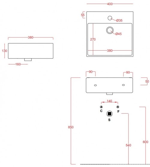 ArtCeram Quadro QUL005