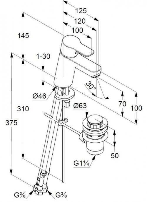 Kludi Pure&Easy 372820565