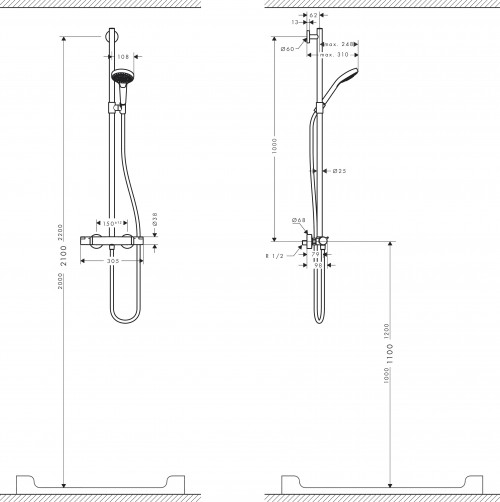 Hansgrohe Croma Select S 27247