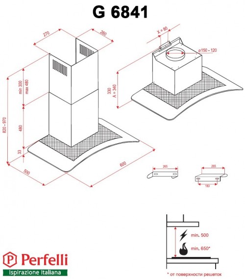 Perfelli G 6841 BL