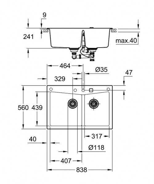 Grohe K700 31657