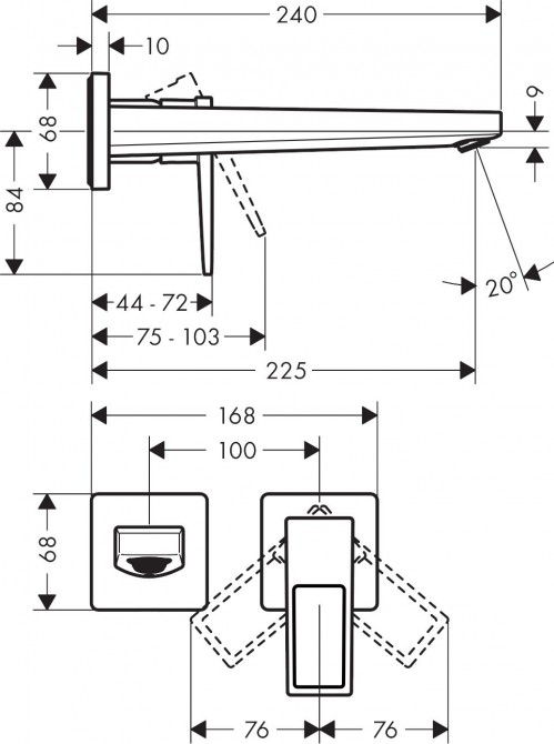 Hansgrohe Metropol 74526