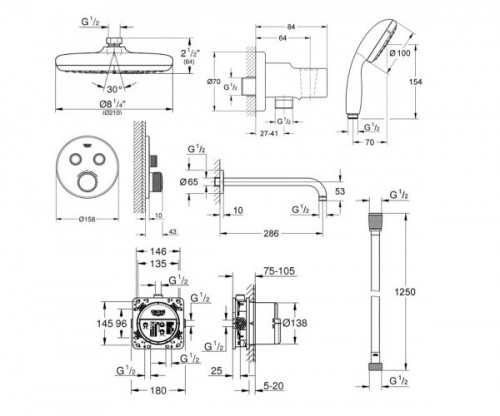 Grohe Grohtherm SmartControl 34614