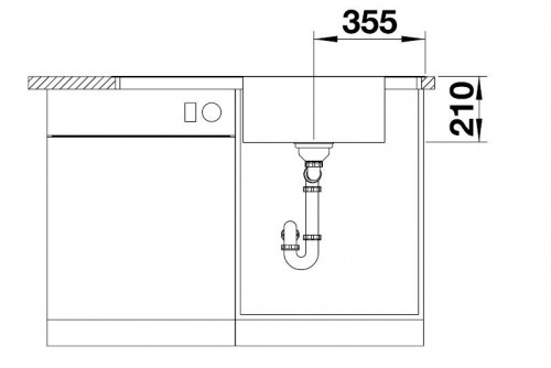 Blanco Andano XL 6S-IF