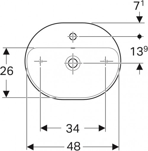 Geberit VariForm 50 500775012