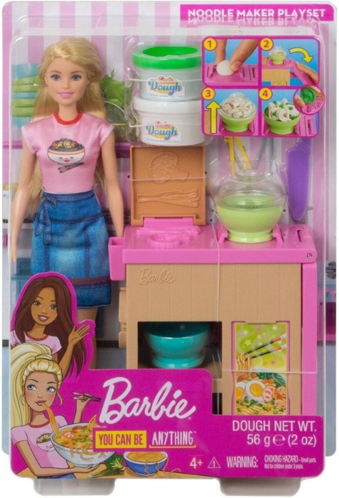 Barbie Noodle Bar Playset with Blonde Doll GHK43