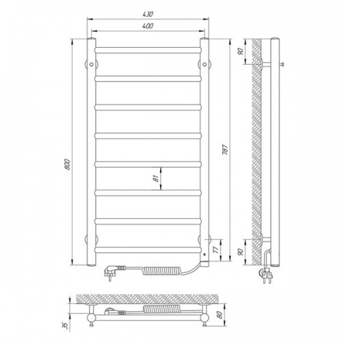 LARIS Alfa R 400x800