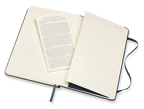 Moleskine Plain Notebook Sapphire