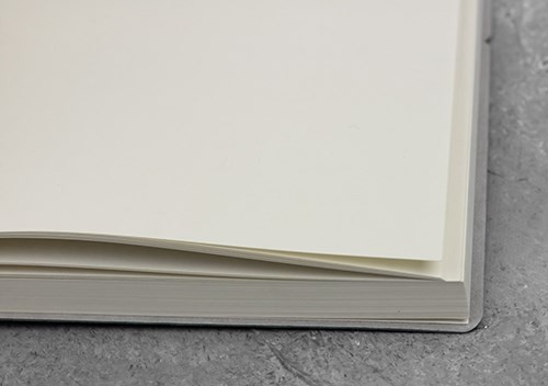 Ciak Plain Notebook large Red